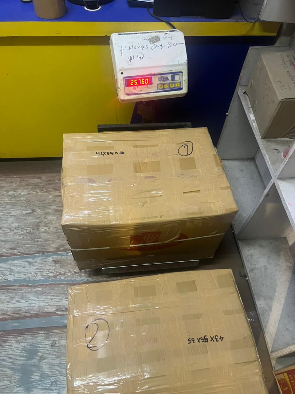 Precision weighing